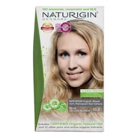 NATURIGIN Organic Based 100% Permanent Hair Colours Beige Golden Blonde 10.3