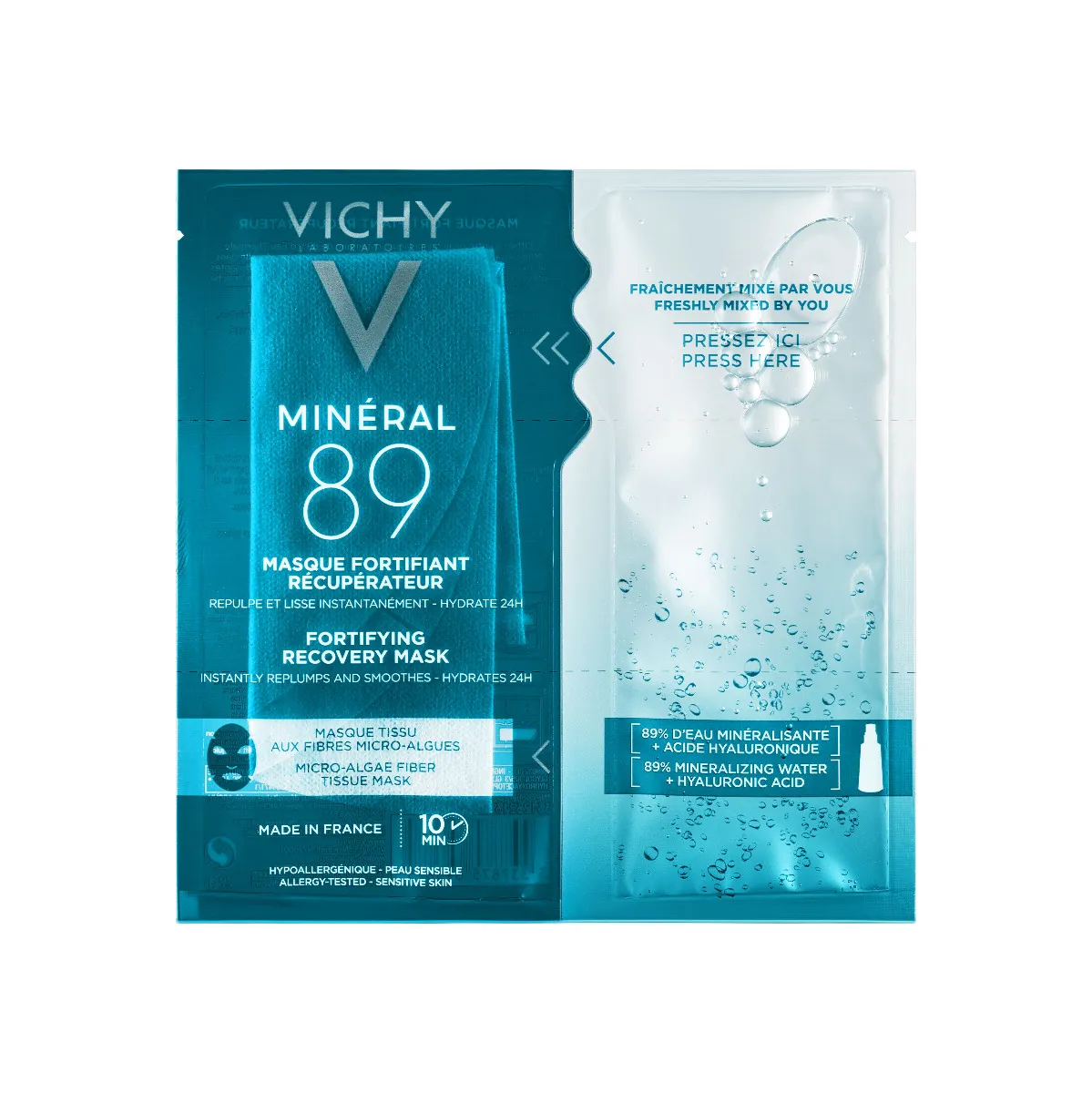 Vichy Minéral 89 Hyaluron Booster maska 29 g