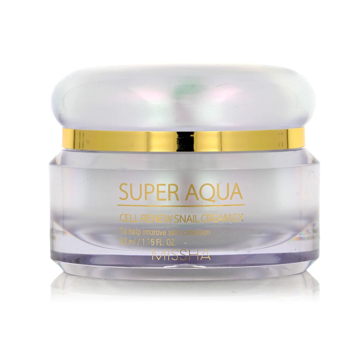 Missha Super Aqua Cell Renew Snail Cream Ex 52 ml