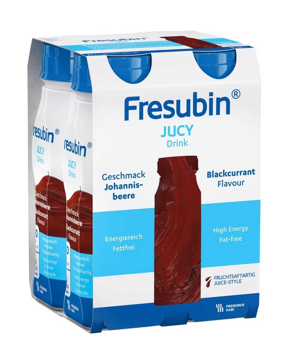 Fresubin Jucy DRINK Černý rybíz 4x200 ml