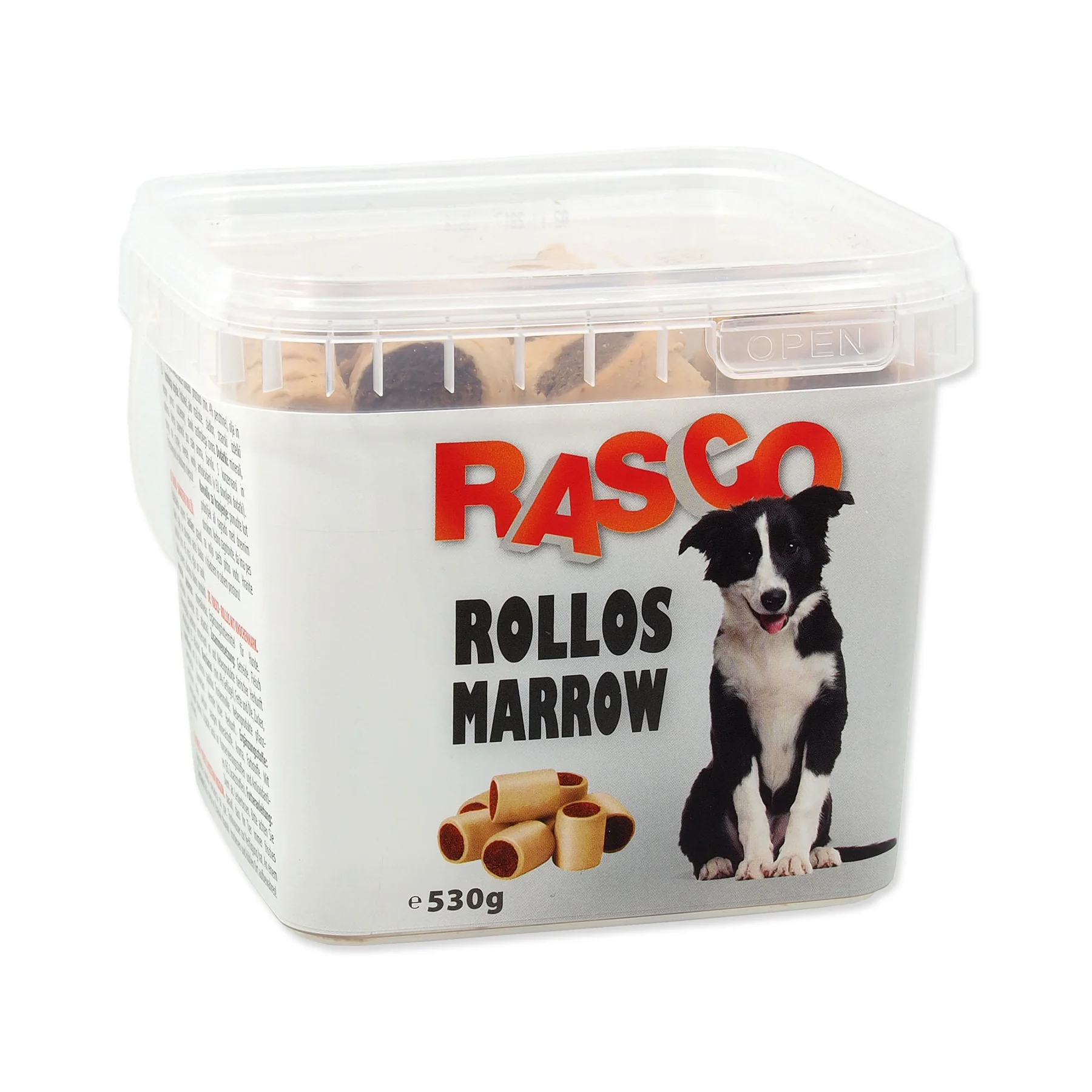 Rasco Pochoutka Rasco sušenky morkové rolky 3 cm 530 g