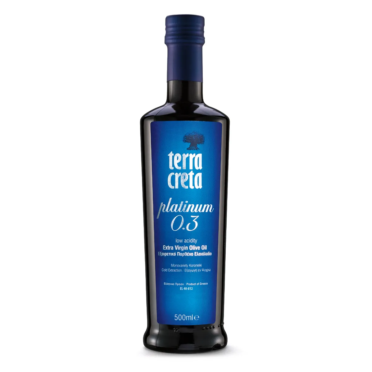 Terra Creta Extra Virgin olivový olej Platinum 0,3 500 ml