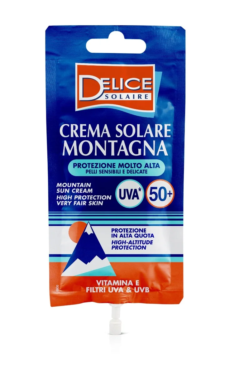 Delice Solaire Opalovací krém Mountain SPF50+ sáček 50 ml