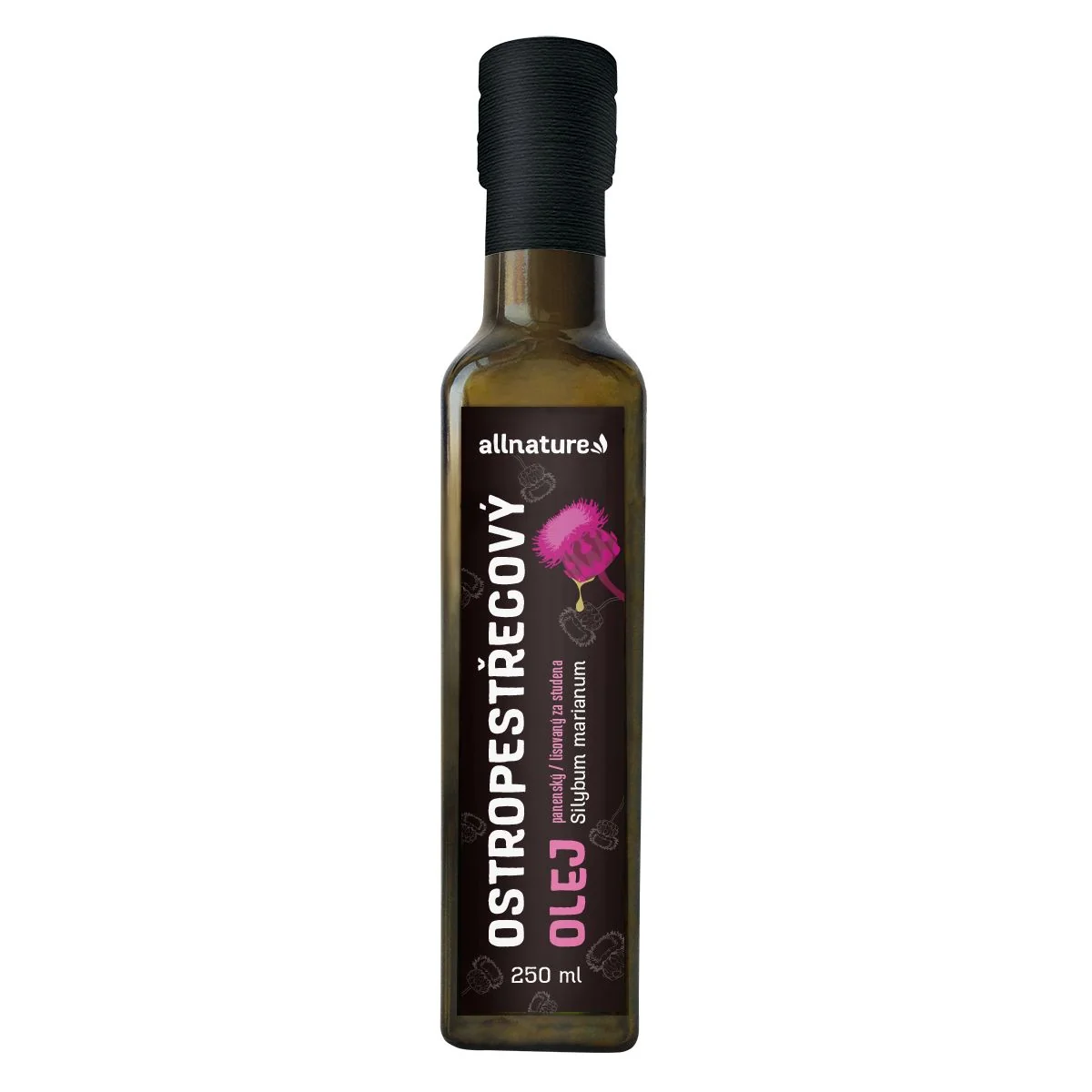 Allnature Ostropestřecový olej 250 ml