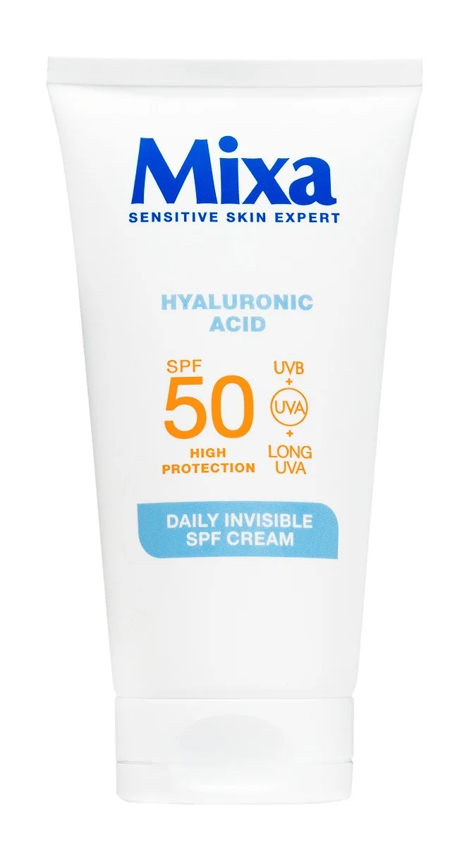 Mixa Hyaluronic Acid Denní krém SPF50 50 ml