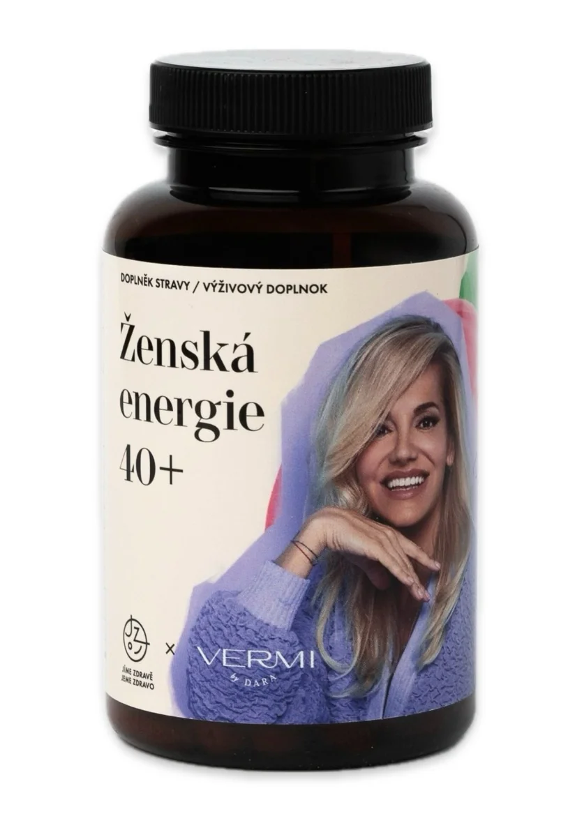 Jíme zdravě VERMI by Dara Ženská energie 40+ 90 kapslí