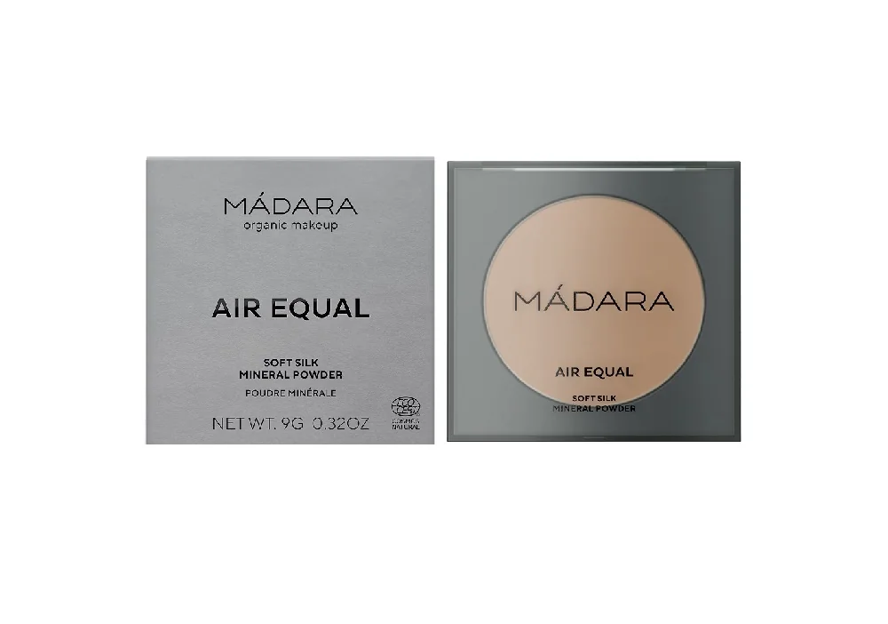 MÁDARA Air Equal Mineral Powder 2 Beige minerální pudr 9 g