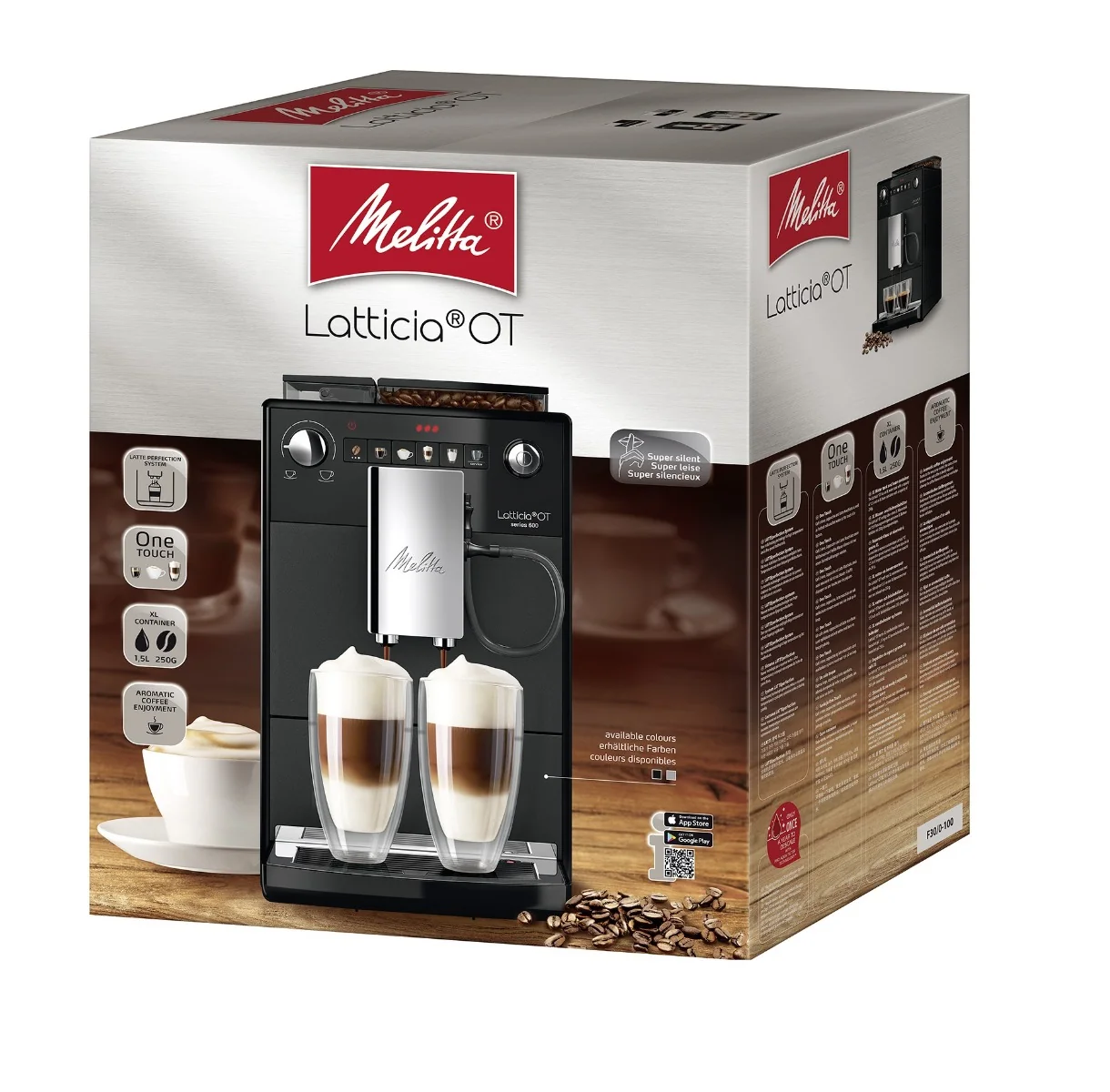 Melitta Latticia OT automatický kávovar matný černý