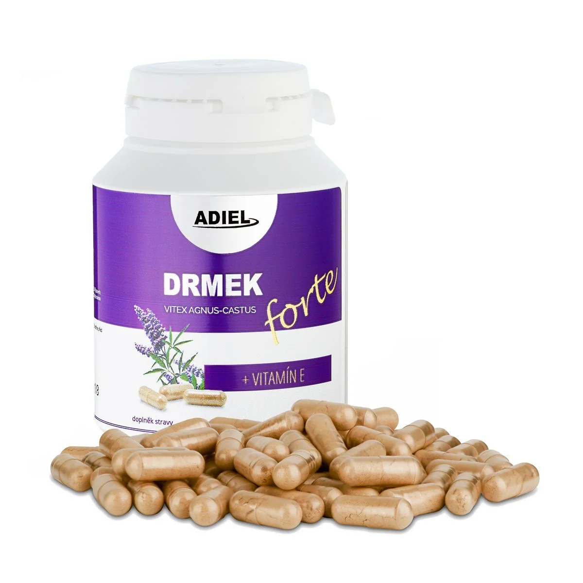 Adiel Drmek FORTE s vitamínem E 90 kapslí