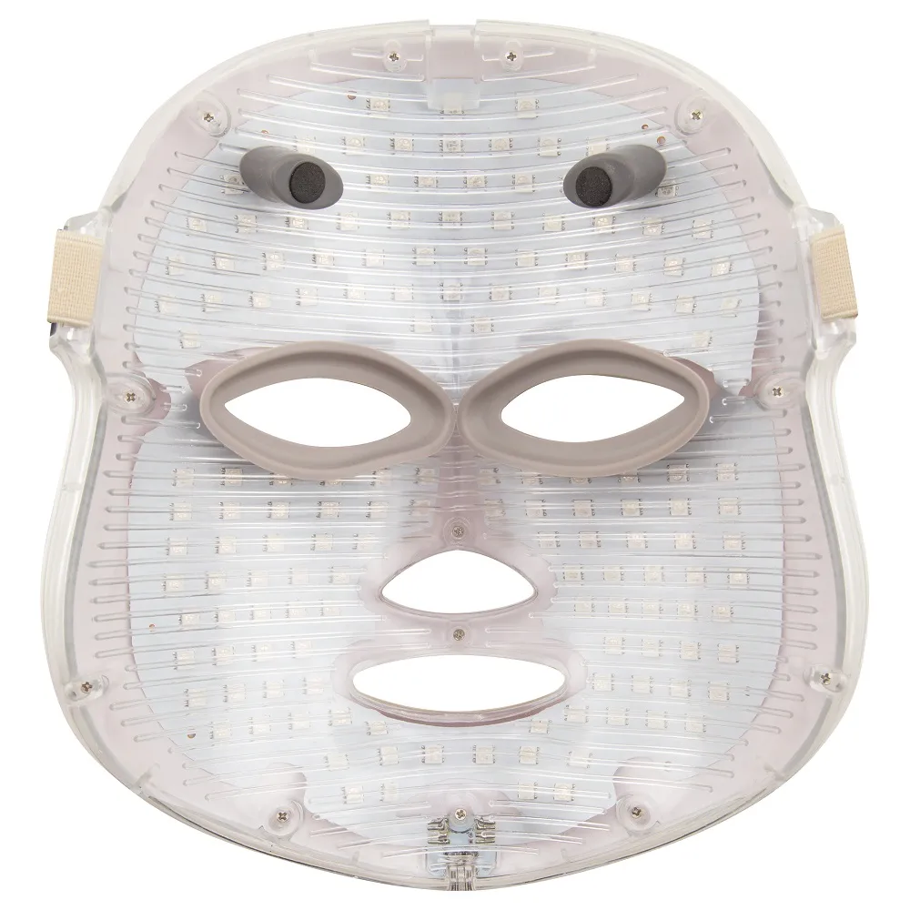Palsar7 Ošetřující LED maska na obličej bílá 