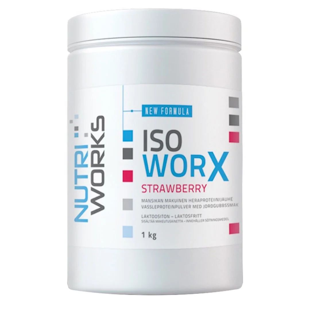 NutriWorks Iso Worx NEW FORMULA 1000g - čokoláda