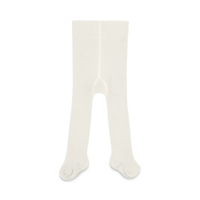 KipKep dětské punčocháče Stay-on-Tights 2-6m Off White