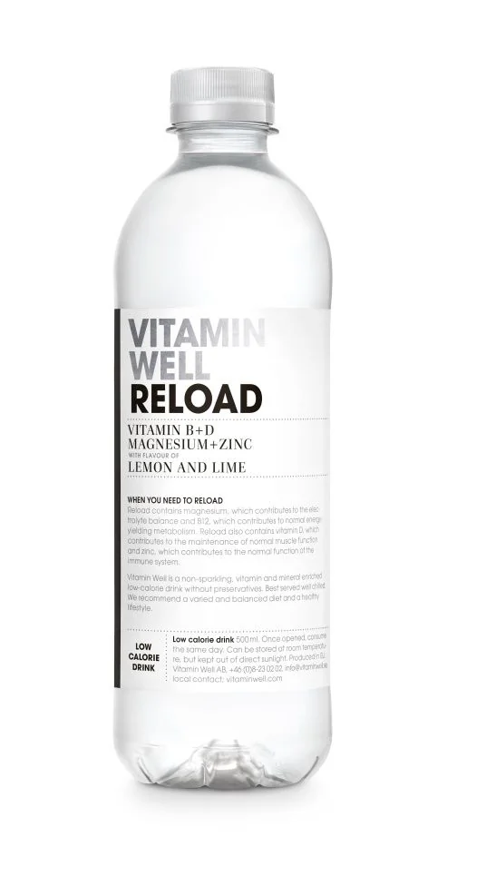 VITAMIN WELL Reload vitamínová voda 500 ml