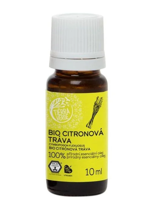 Tierra Verde Esenciální olej BIO Citronová tráva 10 ml