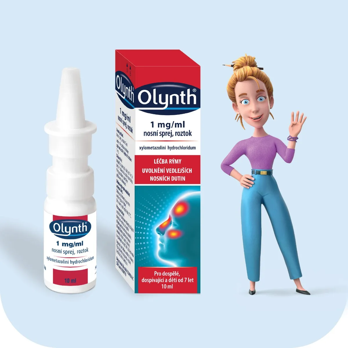 OLYNTH® 1 mg/ml nosní sprej, roztok 10 ml