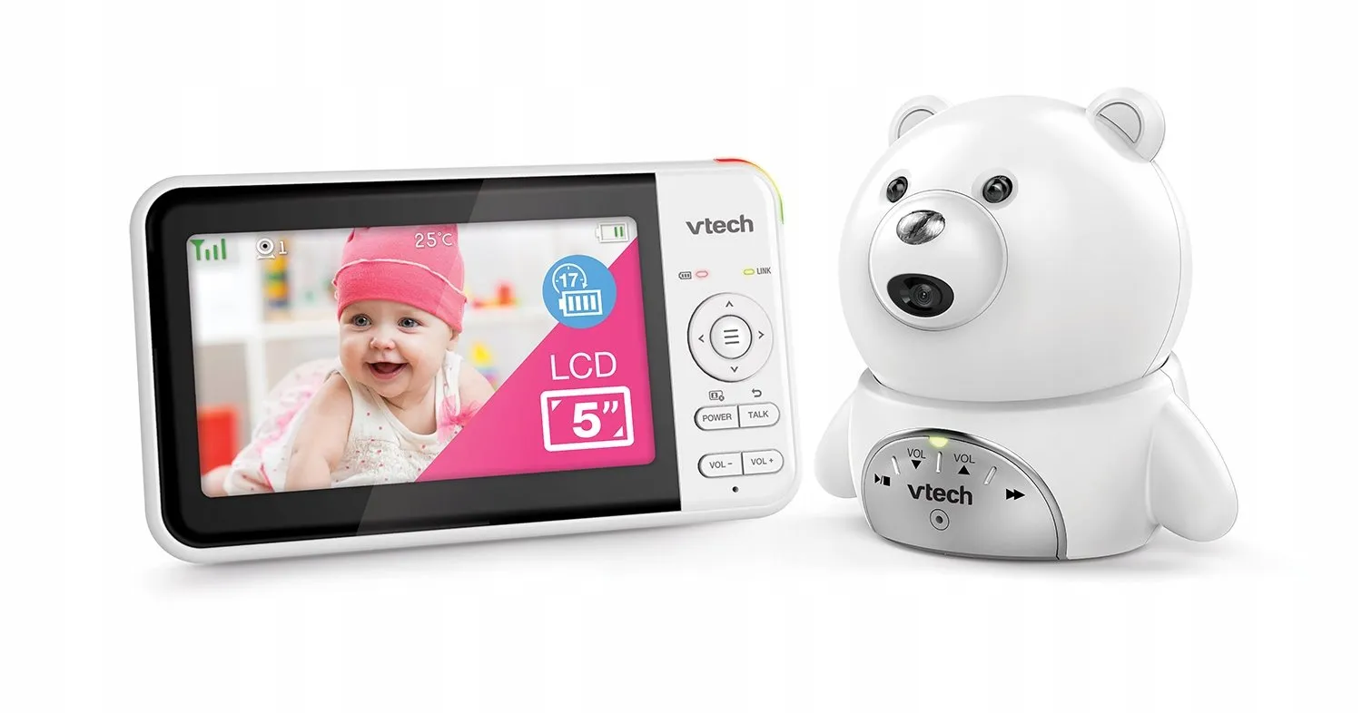 VTECH BM5150 Bear Dětská video chůvička s displejem 5" 