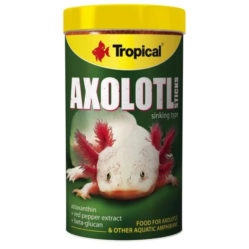 Tropical Axolotl Sticks 250ml/135g krmivo pro Axolotl mexické