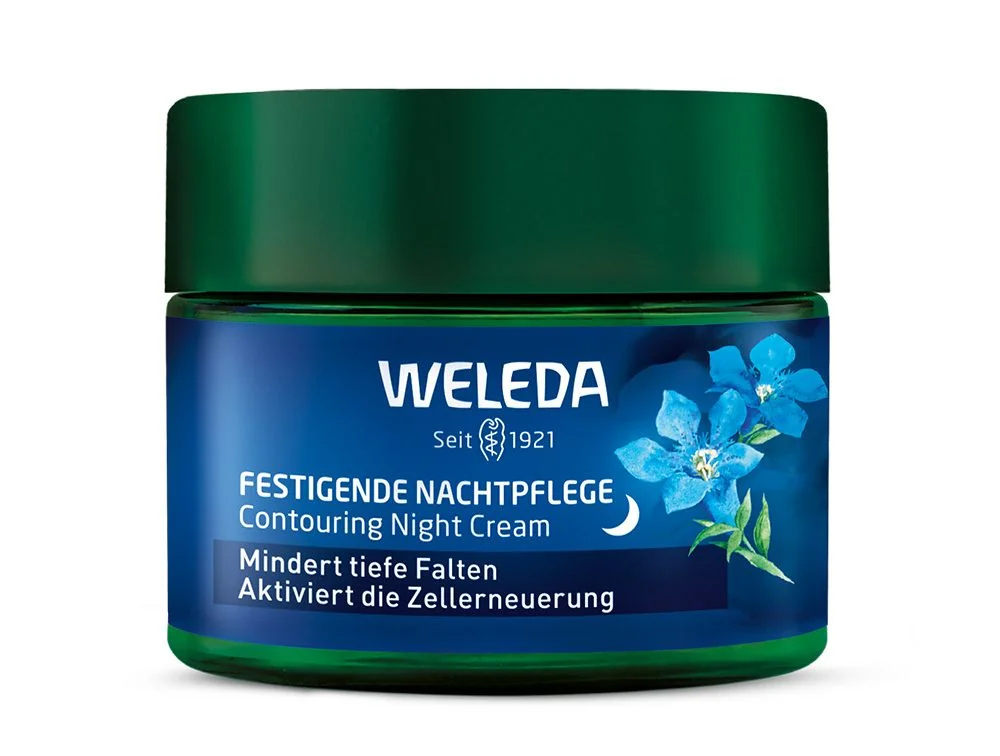 Weleda Liftingový noční krém Modrý hořec a Protěž alpská BIO 40 ml