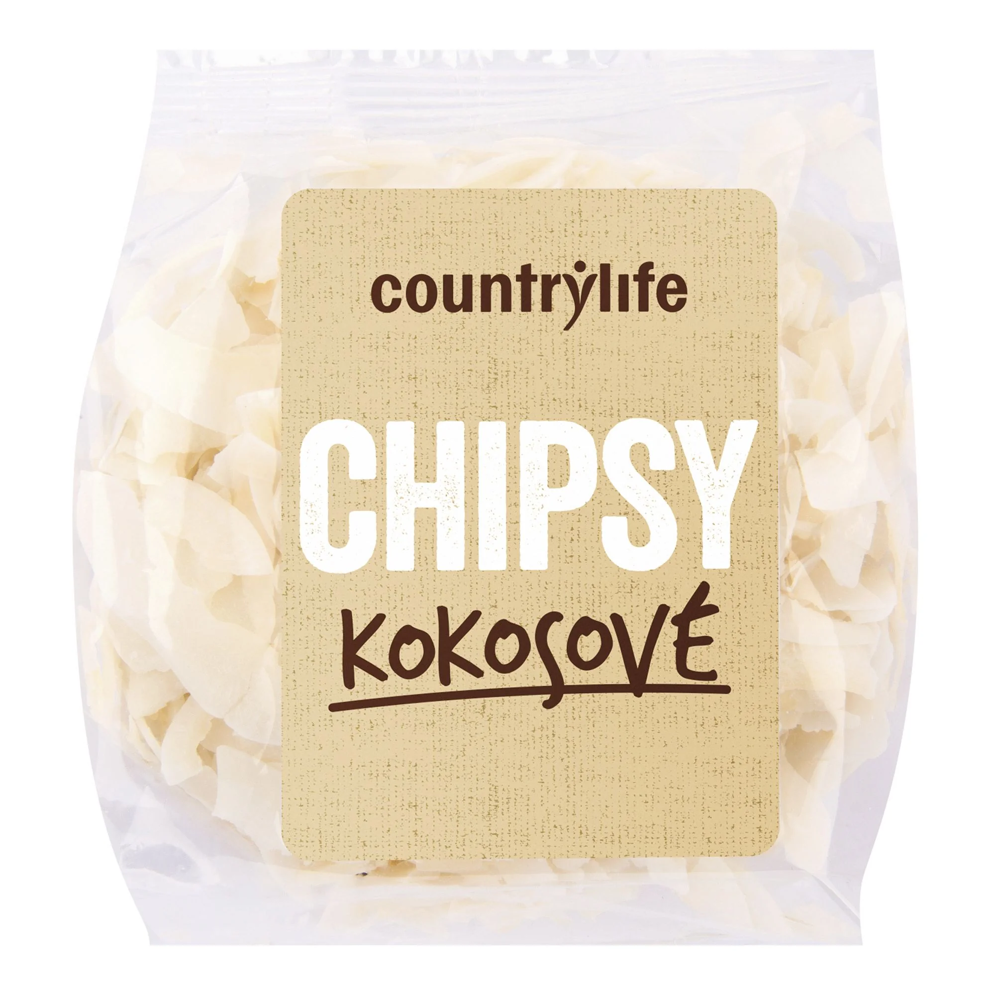 Country Life Chipsy kokosové 150 g