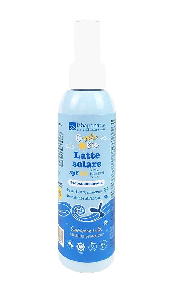 laSaponaria Opalovací mléko SPF20 BIO 125 ml