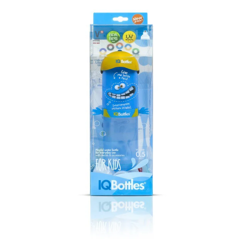 IQ Bottles láhev HOMEBOY Blue 