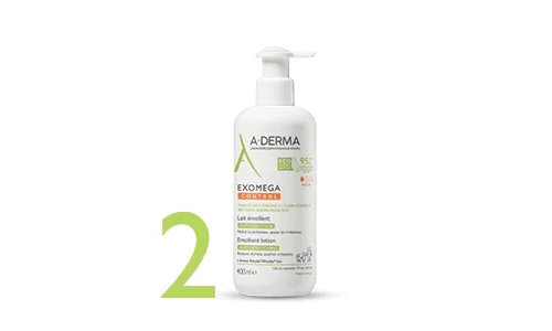 A-Derma Exomega Control Emolienční mléko pro suchou kůži se sklonem k atopii 400 ml