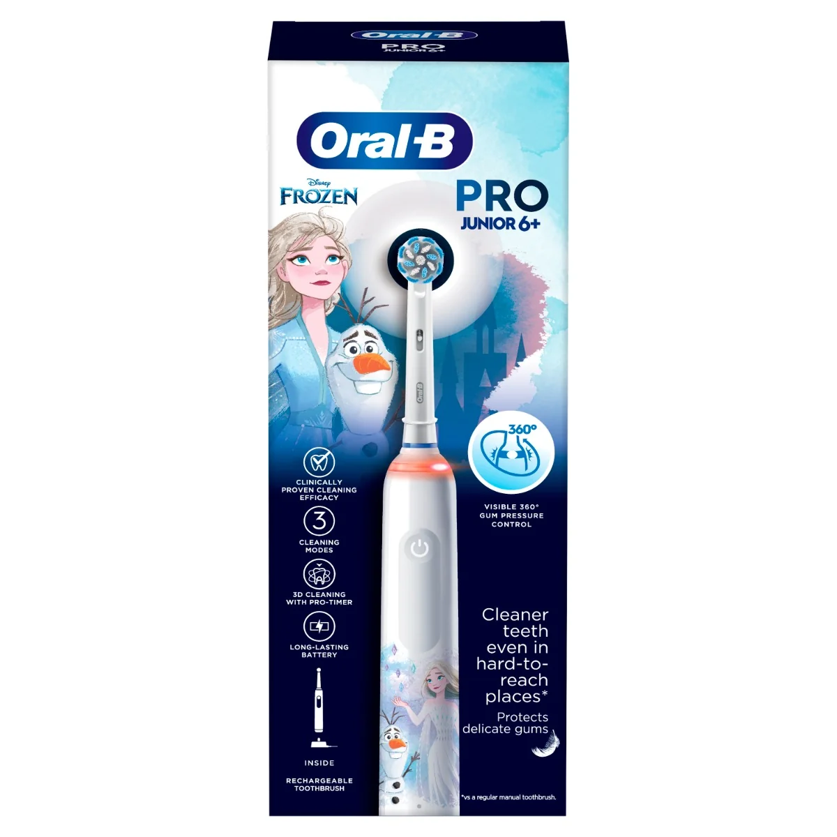 Oral-B Disney PRO Junior 6+ Frozen elektrický zubní kartáček