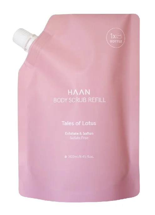 HAAN Tales of Lotus náhradní náplň do tělového peelingu 200 ml