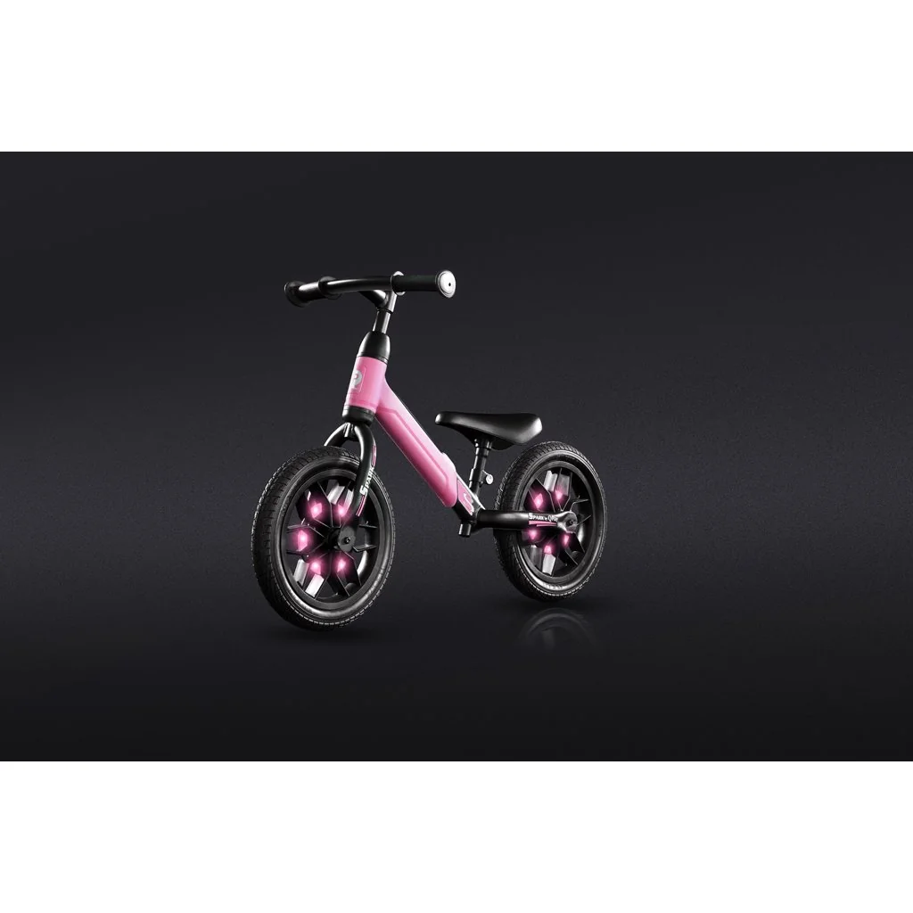 QPlay Odrážedlo Spark Pink, věk 3 - 6 let, do 30 kg 