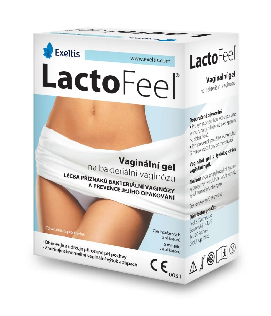 LactoFeel Vaginální gel 7x5 ml