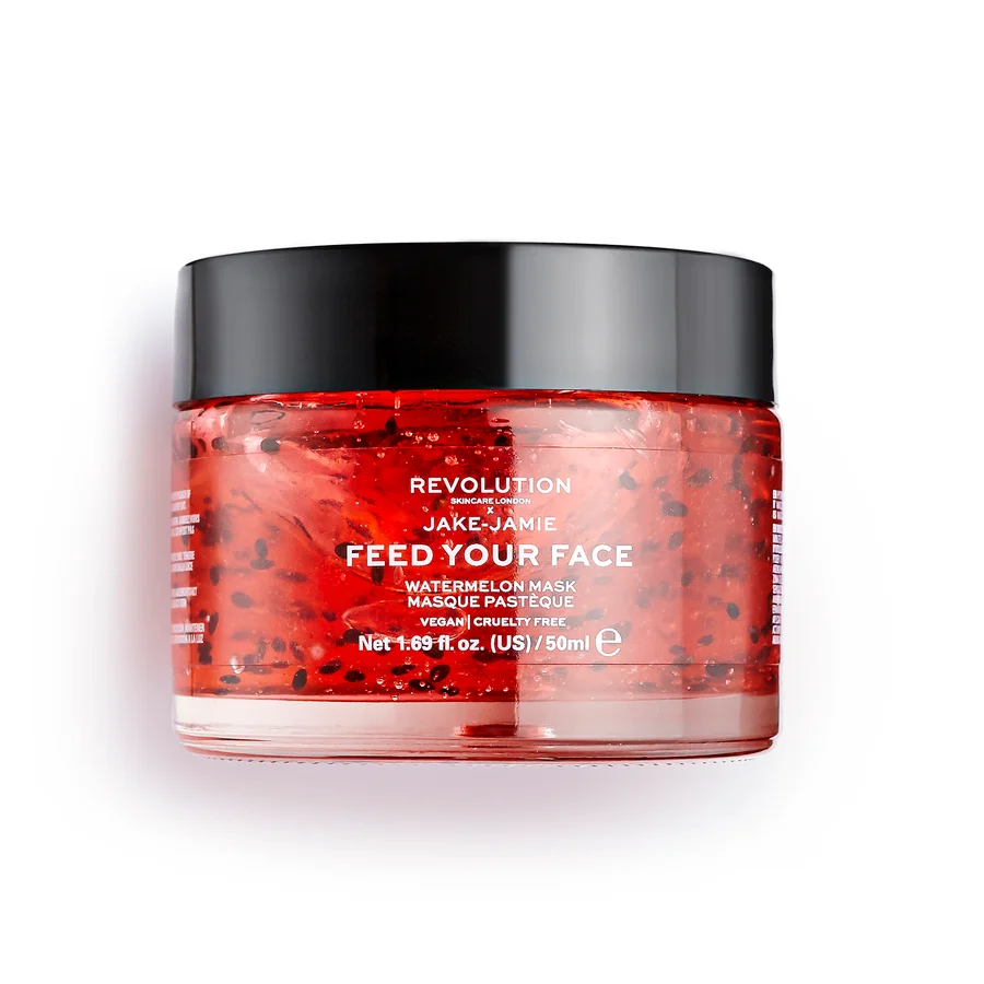 Revolution Skincare X Jake-Jamie Watermelon Hydrating maska na obličej 50 ml