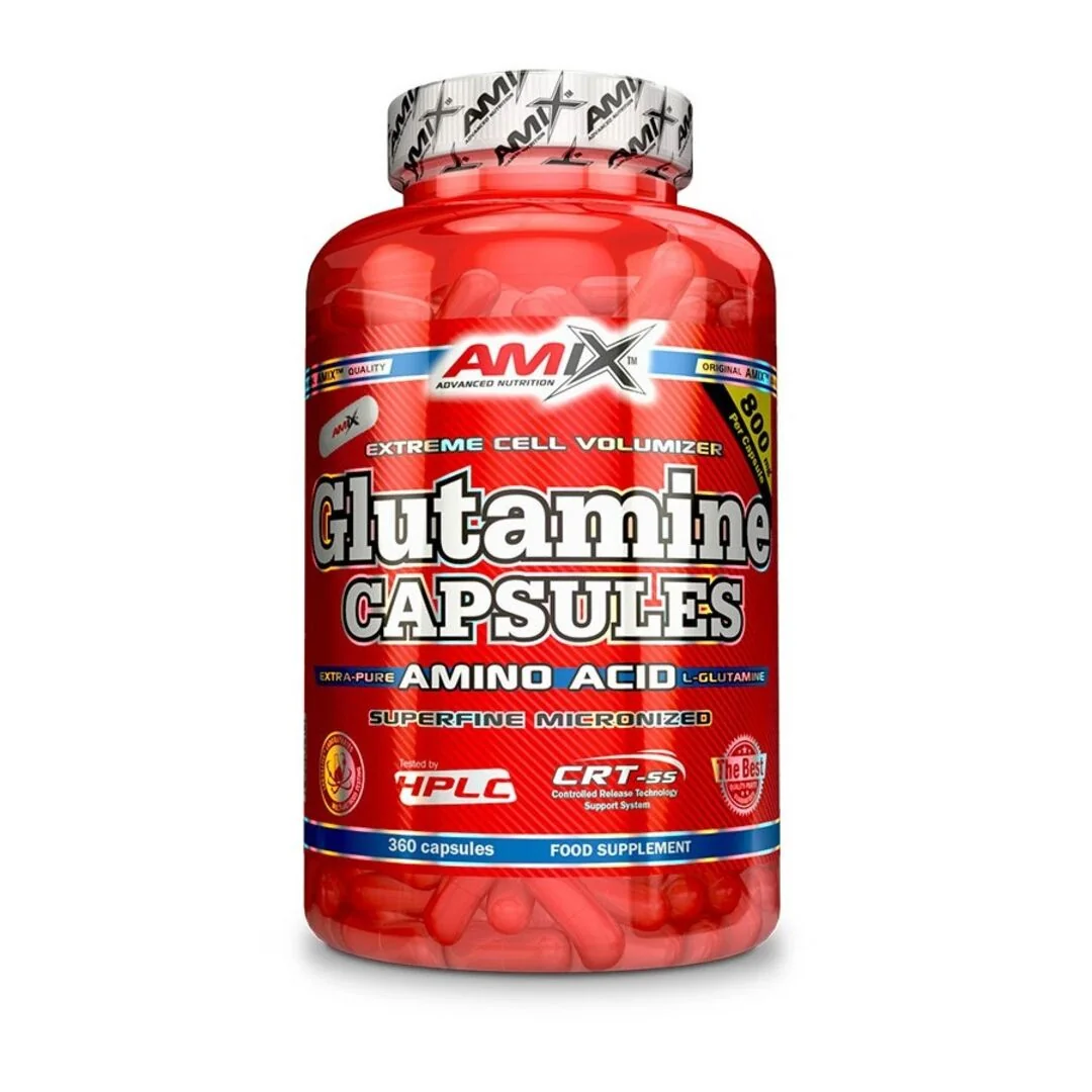 Amix Nutrition Glutamine Capsules - 360 kapslí