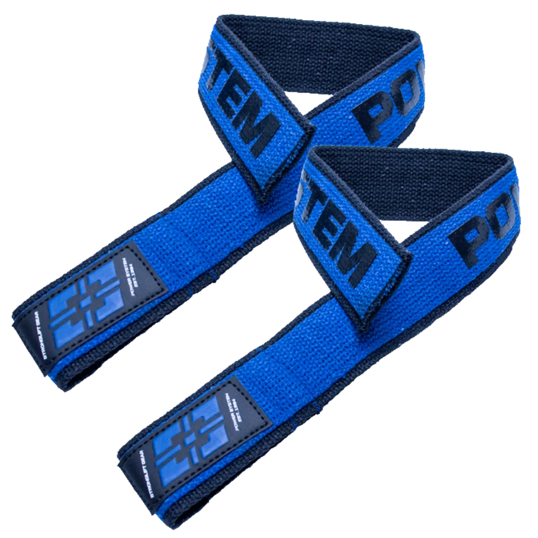 Power System Trhačky Lifting Straps Duplex 3401 - modré