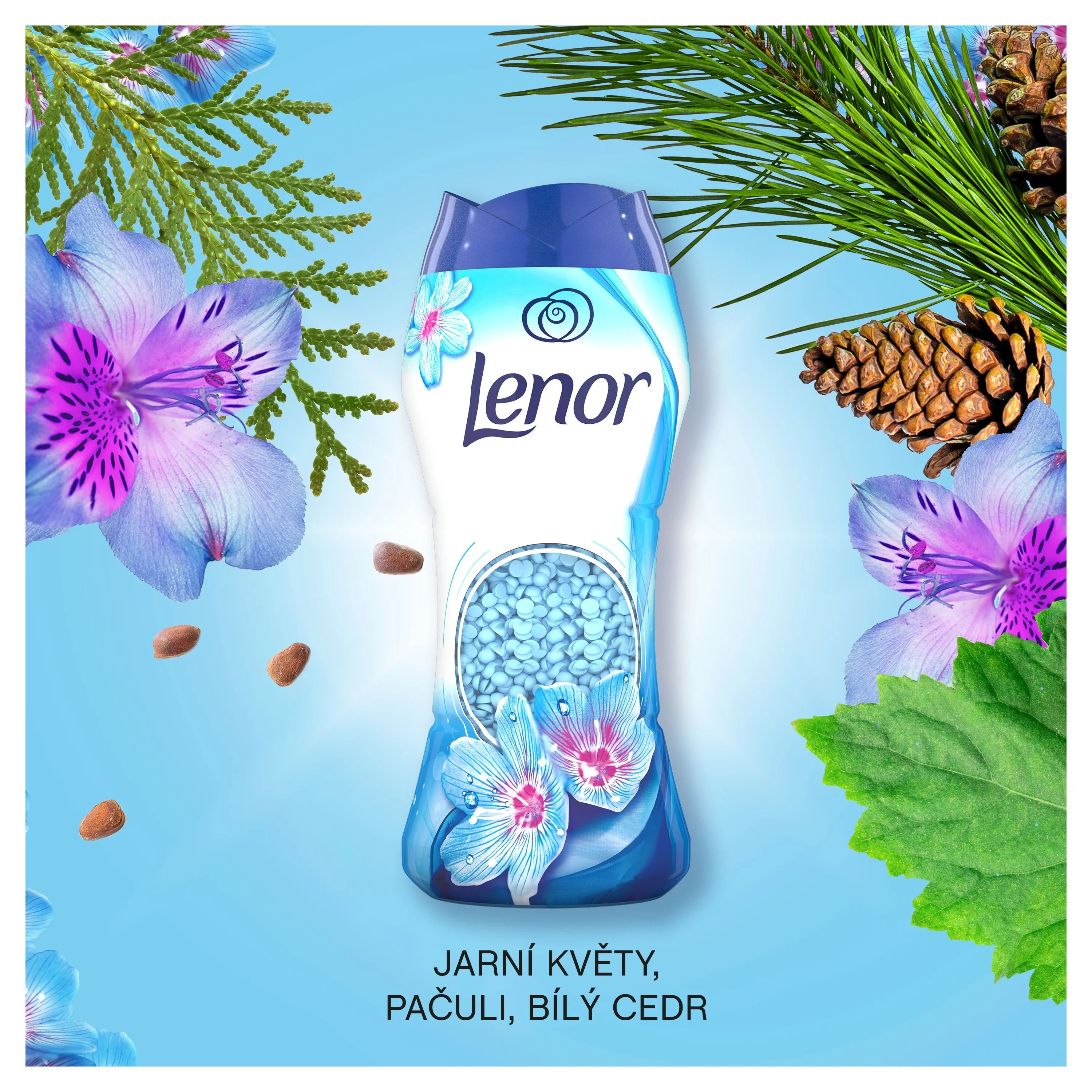 Lenor Vonné perličky Spring Awakening 2x140 g