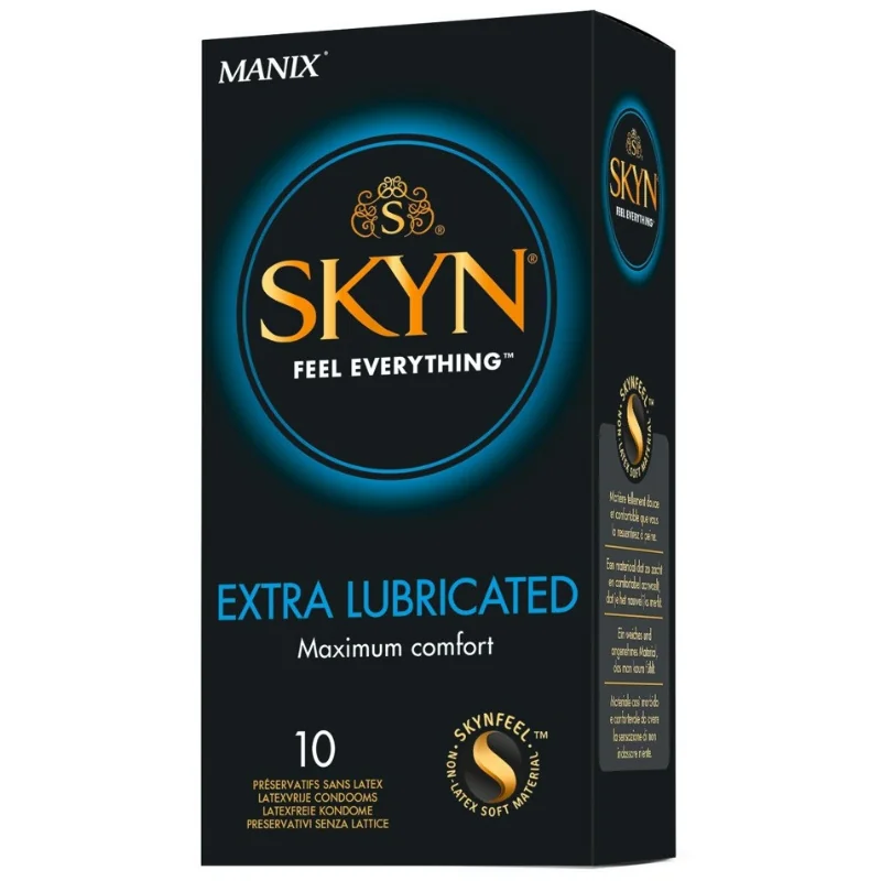 SKYN Bezlatexové kondomy extra lubrikované (10 ks)