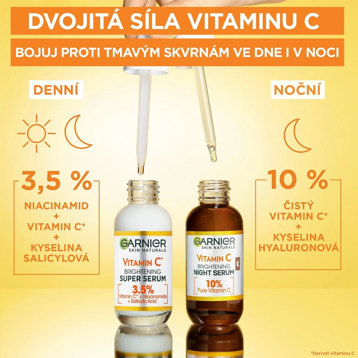 Garnier Skin Naturals Vitamín C rozjasňujicí super sérum 30 ml