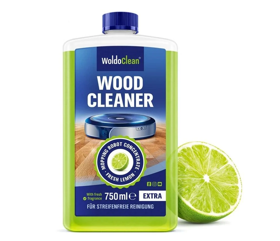 WoldoClean Čistič podlah pro robotické vysavače Lemon 750 ml