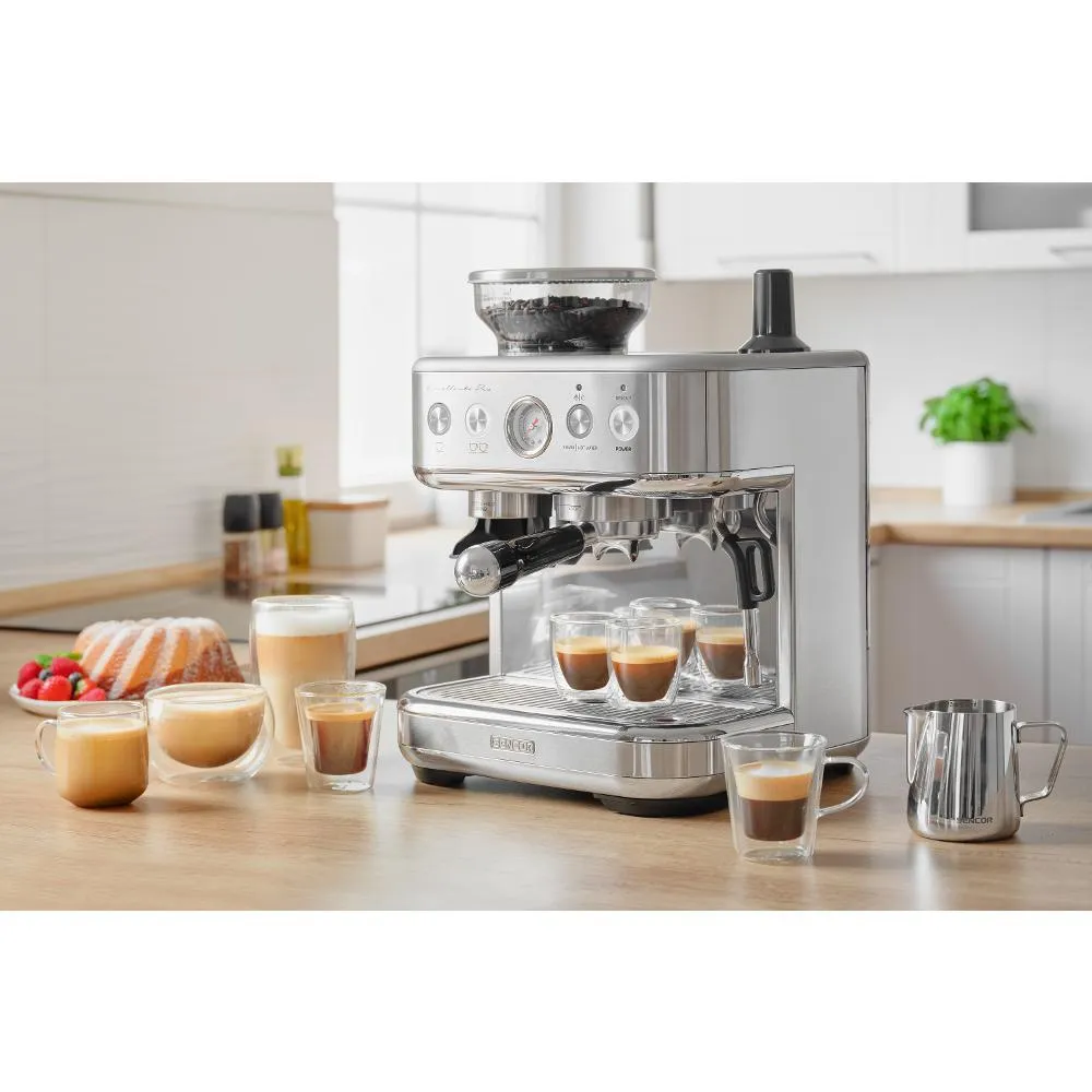 SENCOR SES 6010SS Espresso pákový kávovar stříbrný