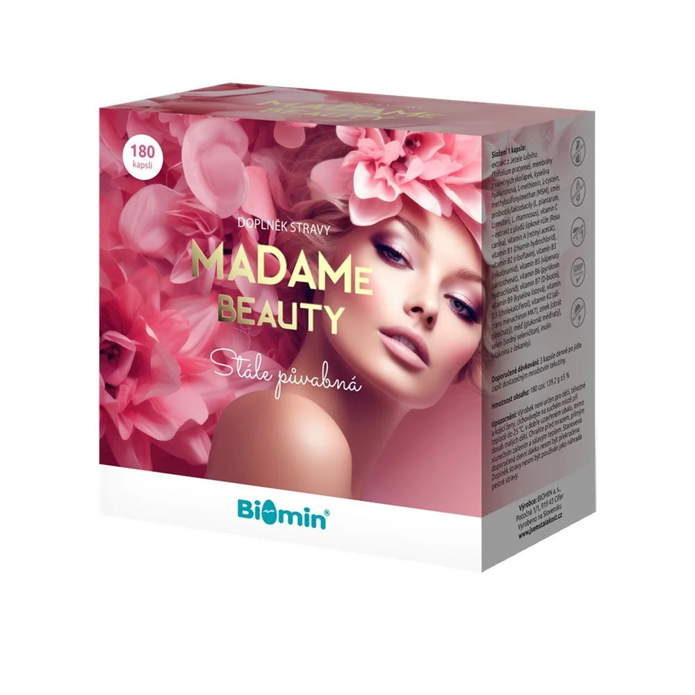 Biomin MADAMe Beauty 180 kapslí