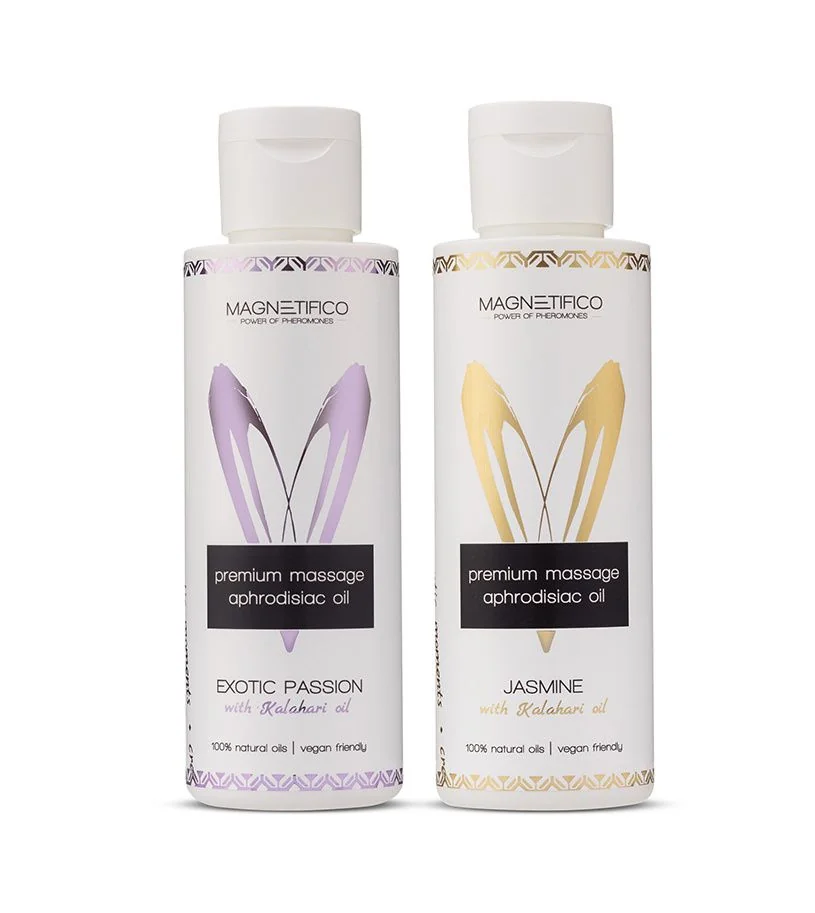 MAGNETIFICO Masážní olej Exotic passion + Jasmine 2x100 ml