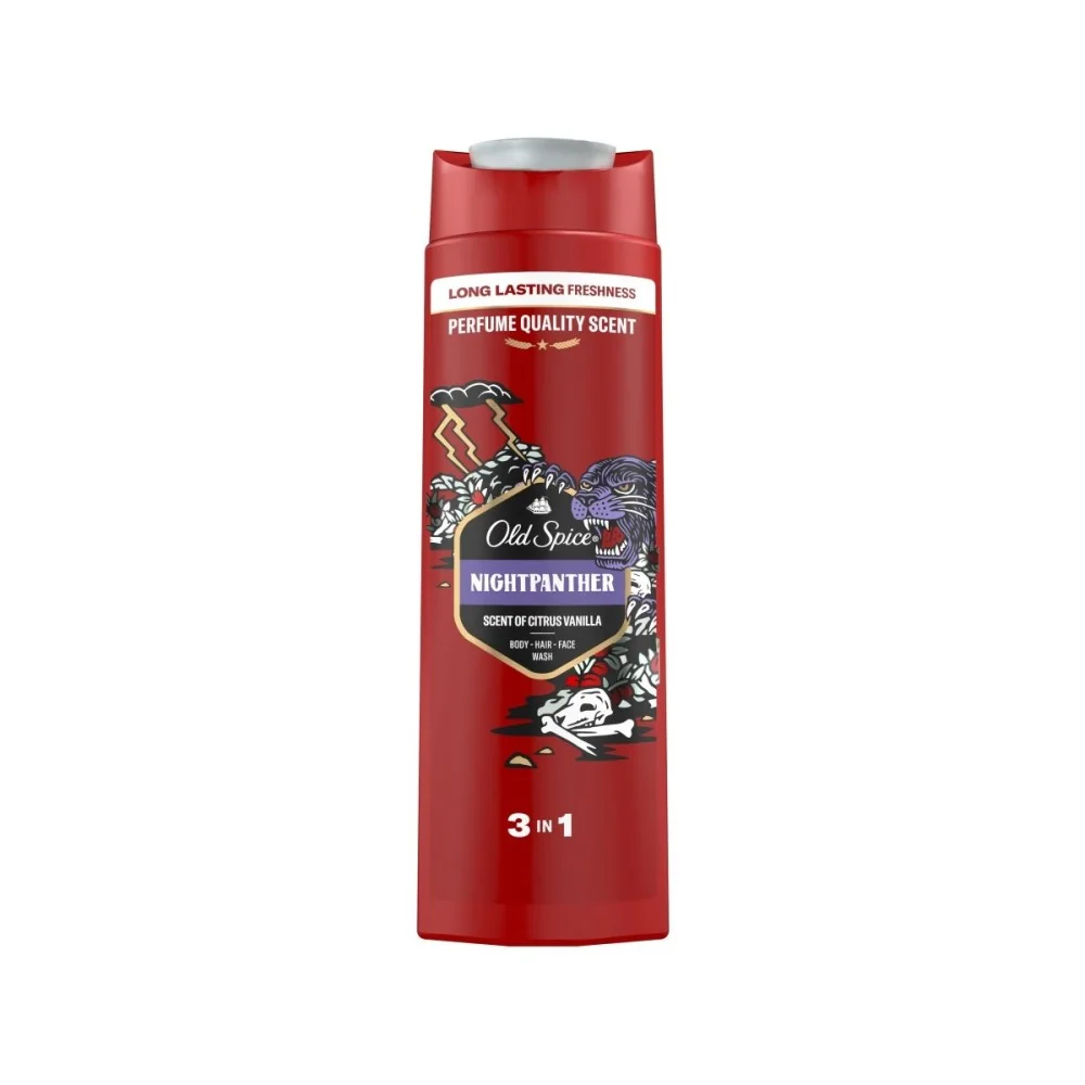 Old Spice NightPanther Pánský sprchový gel a šampon 400 ml