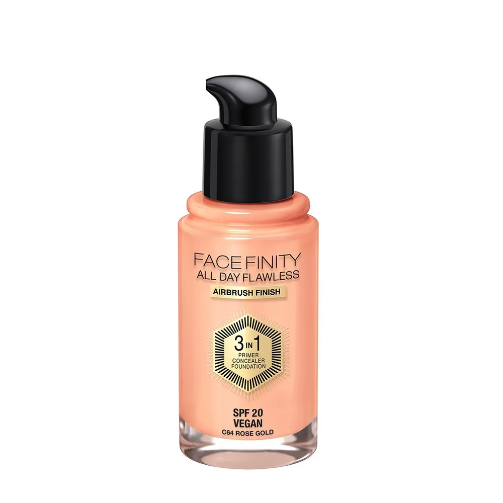 Max Factor Facefinity All Day Flawless 3v1 make-up C64 Rose Gold 30 ml