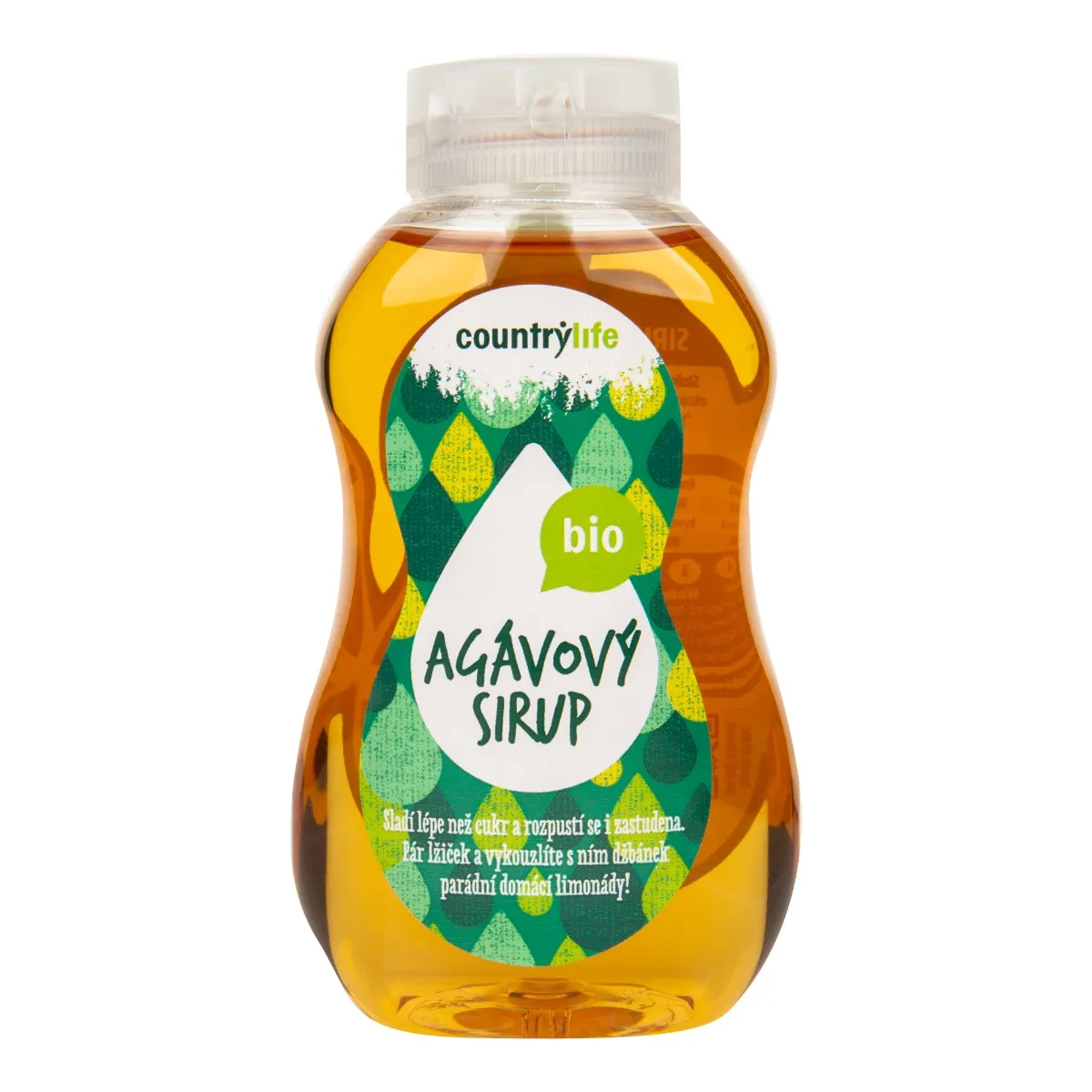 Country Life Sirup agávový BIO 250 ml