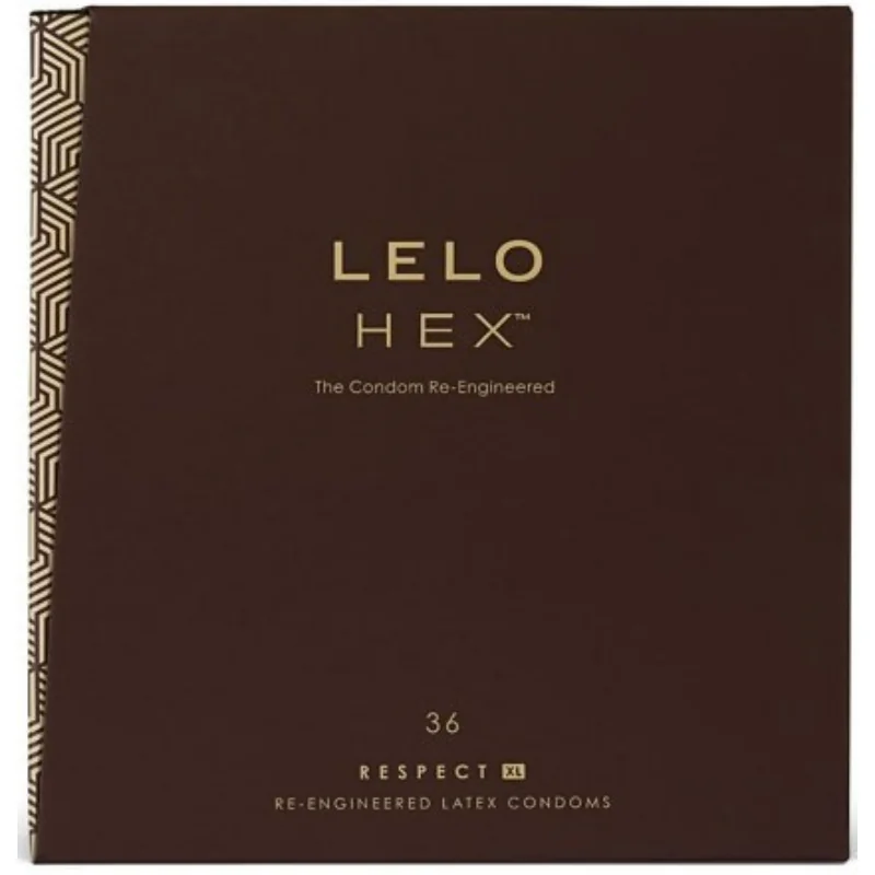 LELO Hex Respect – XL kondomy (36 ks)