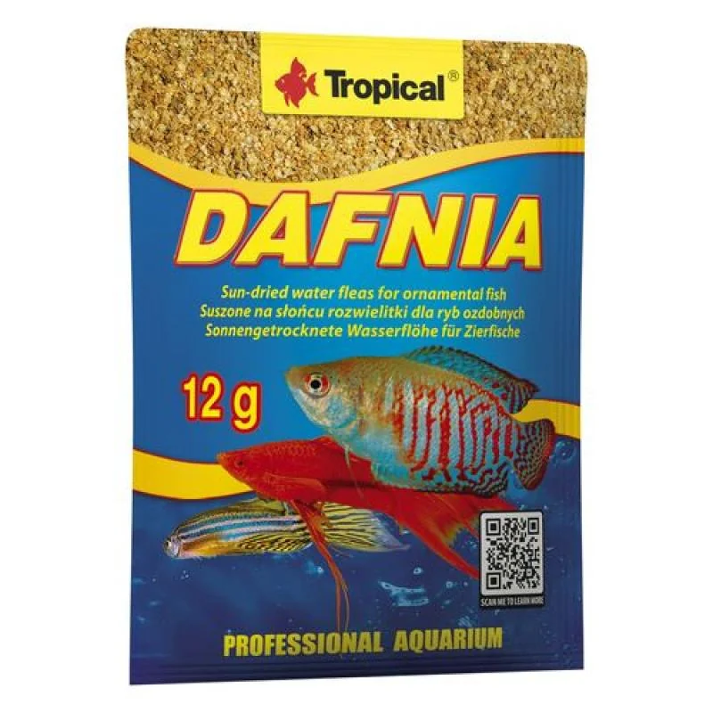 Tropical Dafnia Natural 12g přírodní krmivo 