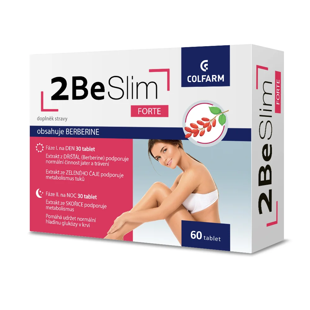 COLFARM 2BeSlim Forte Den a Noc 60 tablet