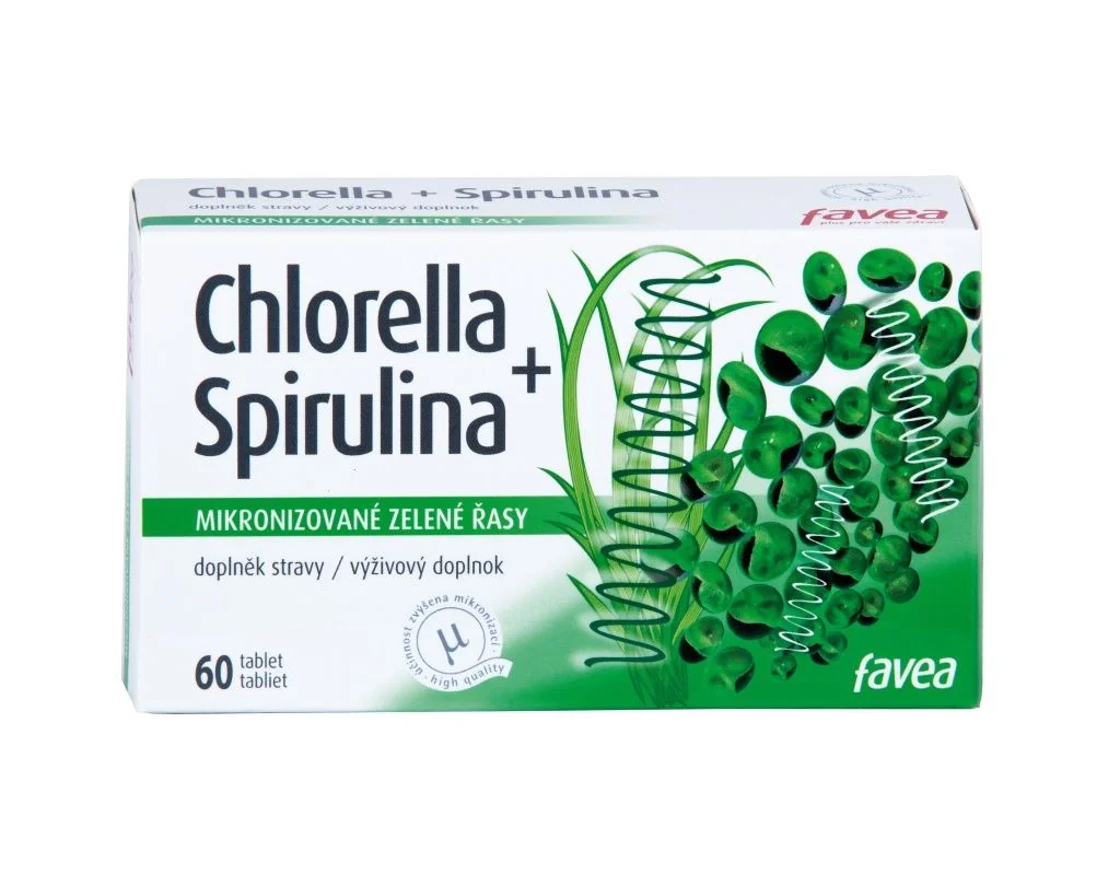 Favea Chlorella + Spirulina 60 tablet