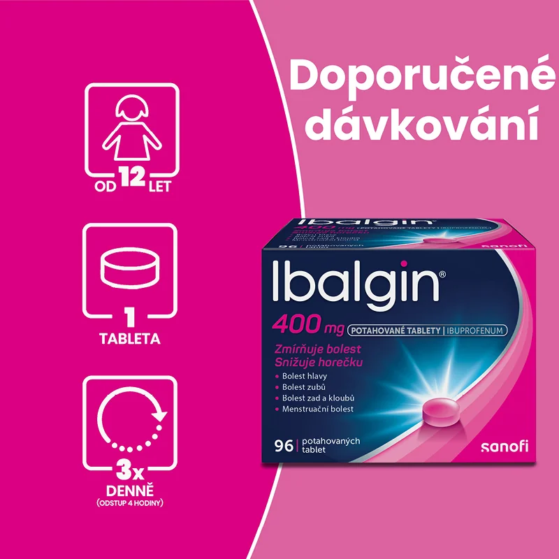 Ibalgin 400 mg 96 tablet