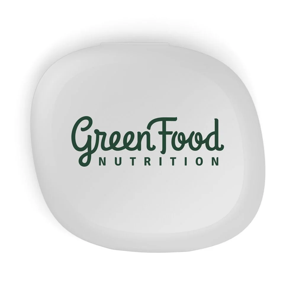 GreenFood Nutrition Pillbox dávkovač léků bílý