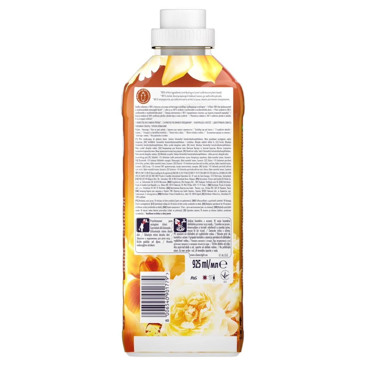 Lenor Aviváž Vanilla Orchid & Golden Amber 925 ml 37 praní